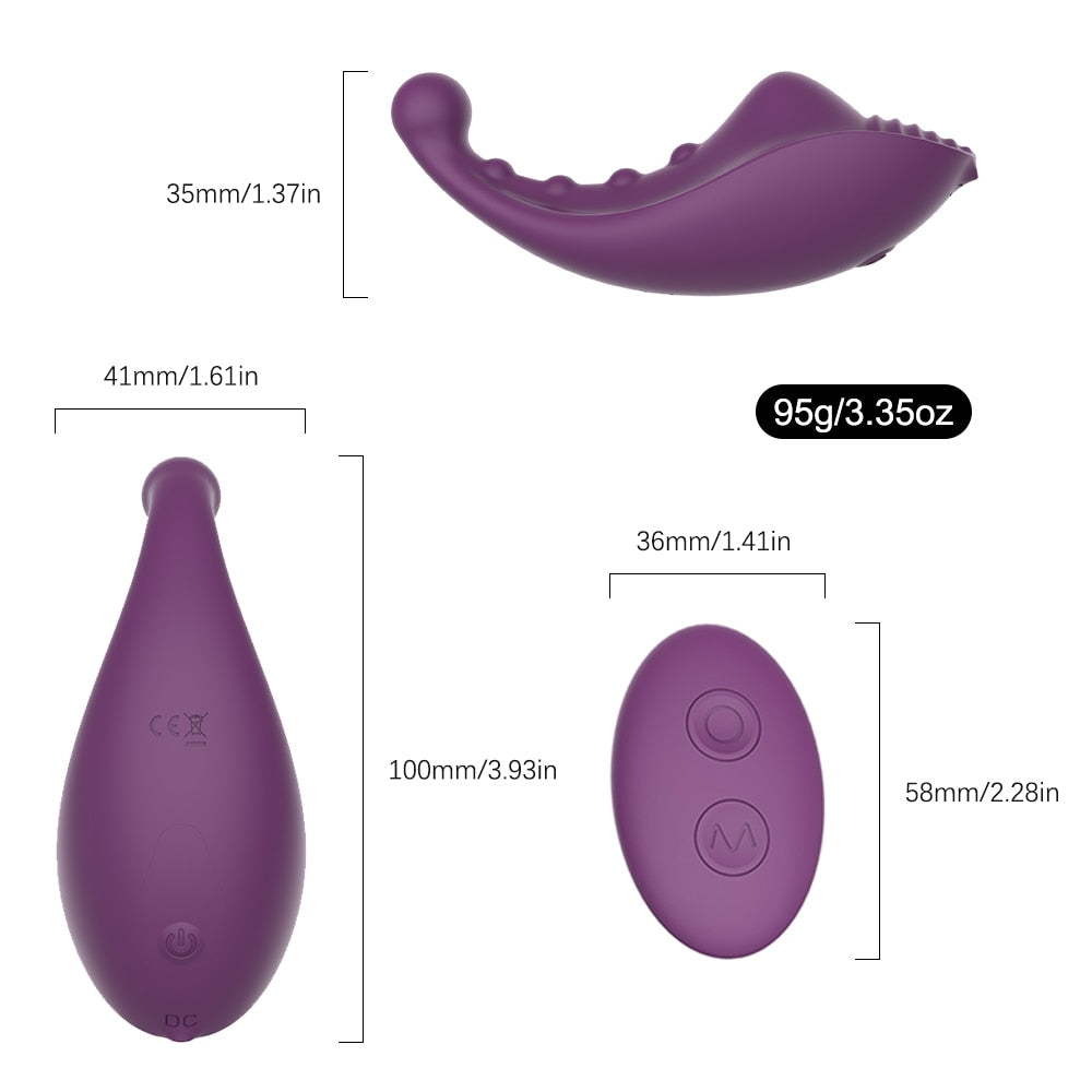 Women Vibrating Panties 10 Speed Vibrator Egg Clitoris Stimulator Wireless Remote Control G-spot Clit Massager Adult Sex Toys
