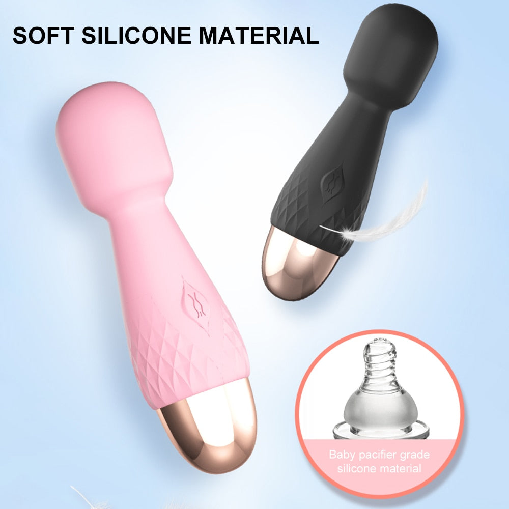 Mini Magic Wand Vibrators for women Clitoris Stimulator AV Stick G